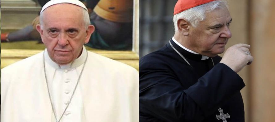 Al concluir su mandato de cinco años, el Papa decidió no renovarlo en el cargo de...