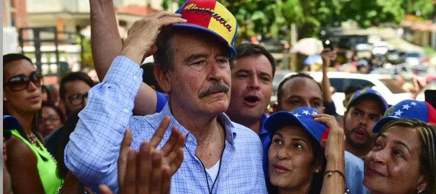 No hay novedad en los pleitos de Vicente Fox con la revolución bolivariana. En noviembre de...