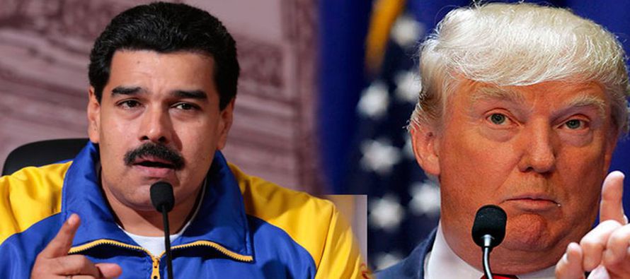 Trump ha anunciado que impondría severas sanciones económicas a Venezuela si Maduro...