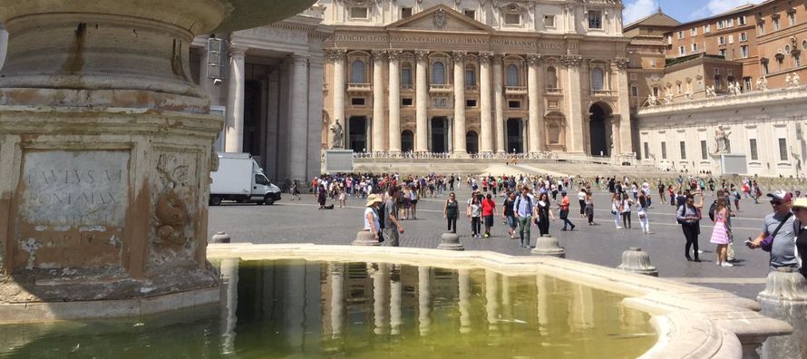 En julio cayó un 72 por ciento menos de lluvia que lo normal en Roma, según el canal...