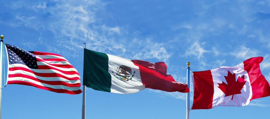 México, Canadá y Estados Unidos expresaron hoy su compromiso con una...