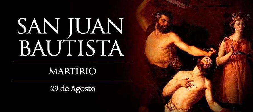 Memoria del martirio de san Juan Bautista, al que Herodes Antipas retuvo encarcelado en la...