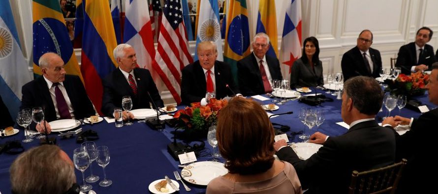 También contó que el presidente colombiano planteó en la cena la...