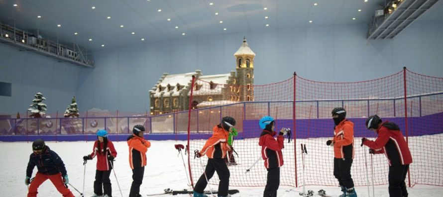 Hasta hace muy poco el esquí era considerado en China como un deporte caro e inaccesible...