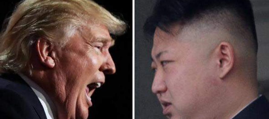 "Al llamar a Kim Jong-un 'hombre misil'" el presidente de EU Donald Trump...