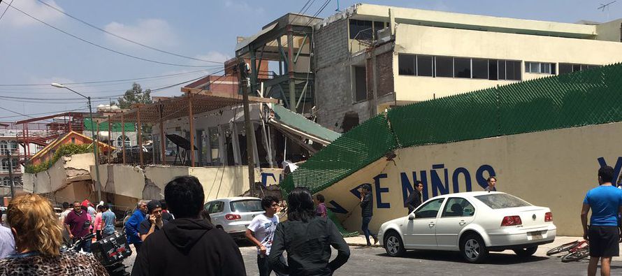 Casi finalizada la emergencia y las operaciones de rescate tras el terremoto de 7,1 grados en la...