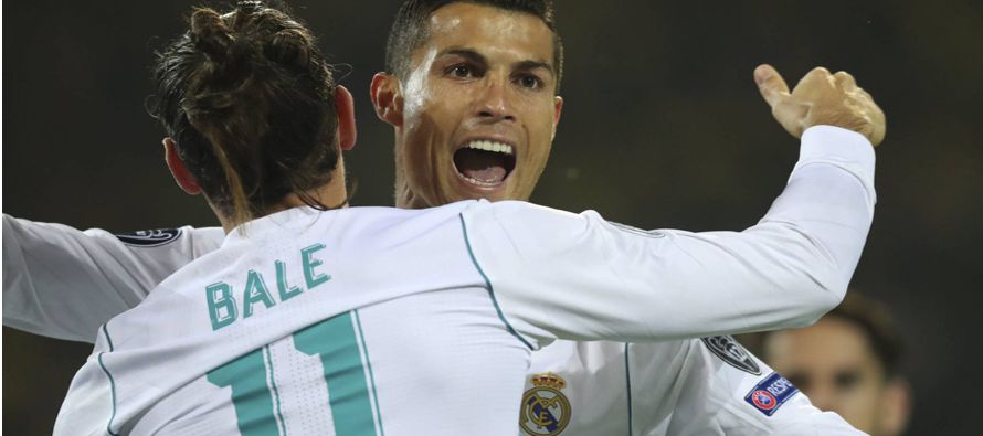 Gareth Bale marcó el primer tanto del Madrid a los 18 minutos. Luego, el galés...