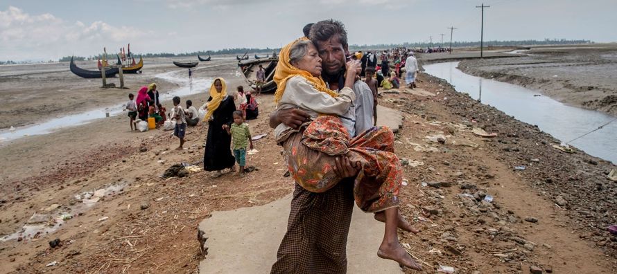 La ONU considera la violencia del ejército birmano y de las milicias budistas contra esta...