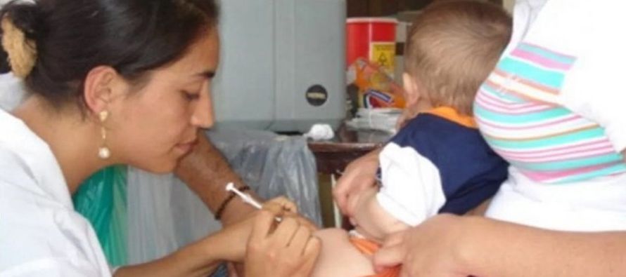 Cerca de un millón de niños de Venezuela que no han sido vacunados contra el...