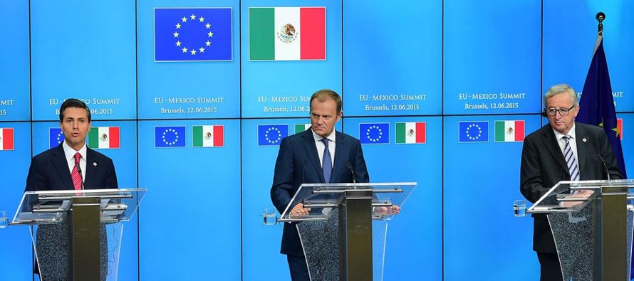 La Unión Europea y México cerraron hoy cinco días de negociaciones para...