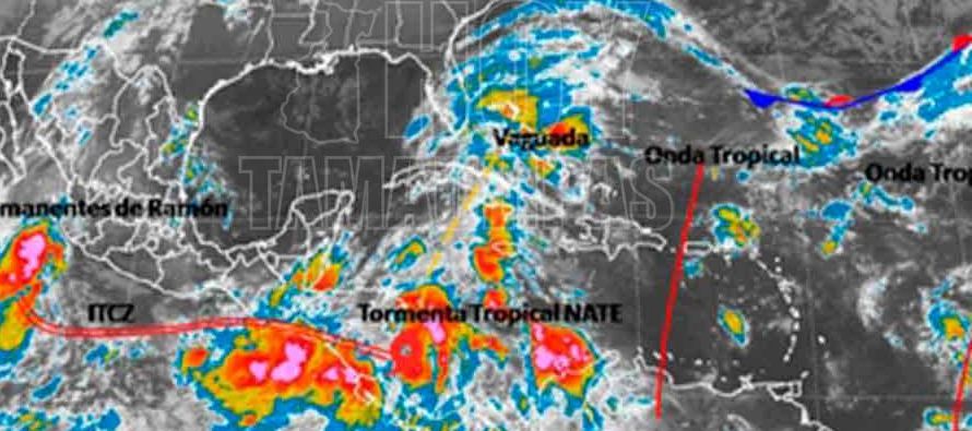 Aunque el centro del ciclón ya dejó atrás Centroamérica, los...