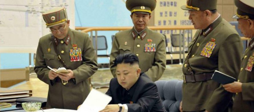 El líder norcoreano Kim Jong-un alabó que su país siga desarrollando su...