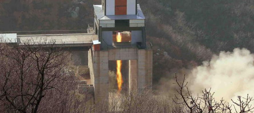 Se trata de la último de una serie de réplicas tras la sexta prueba nuclear de Corea...