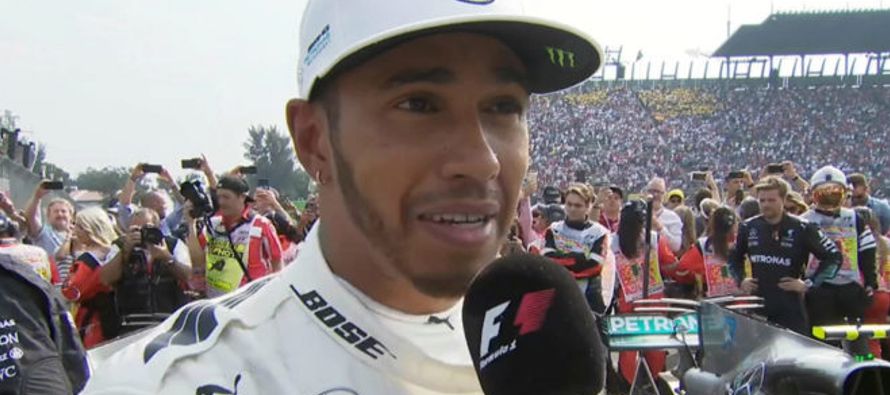 1. Lewis Hamilton (GBR) 333 pts (campeón), 2. Sebastian Vettel (GER) 277,3. Valtteri Bottas...