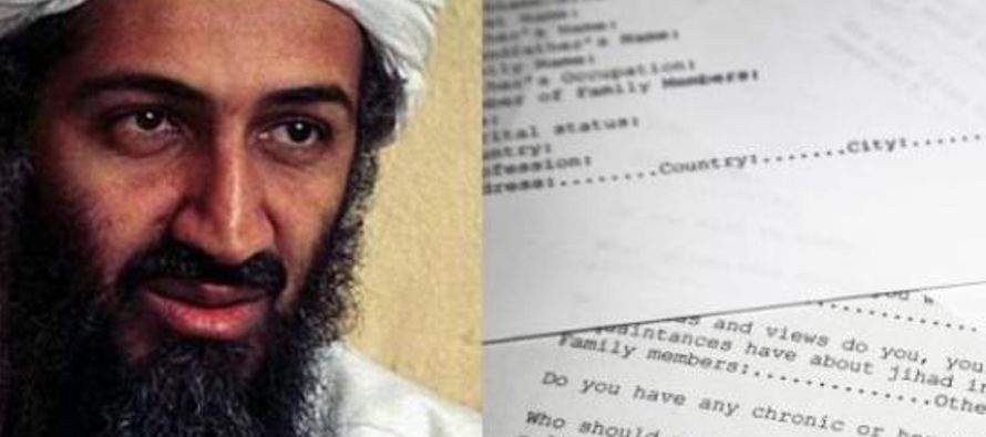 Entre el material confiscado está el diario personal de Bin Laden y 18,000 documentos, unos...