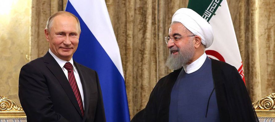 El presidente ruso, Vladimir Putin, ha llegado este miércoles a Teherán en una visita...