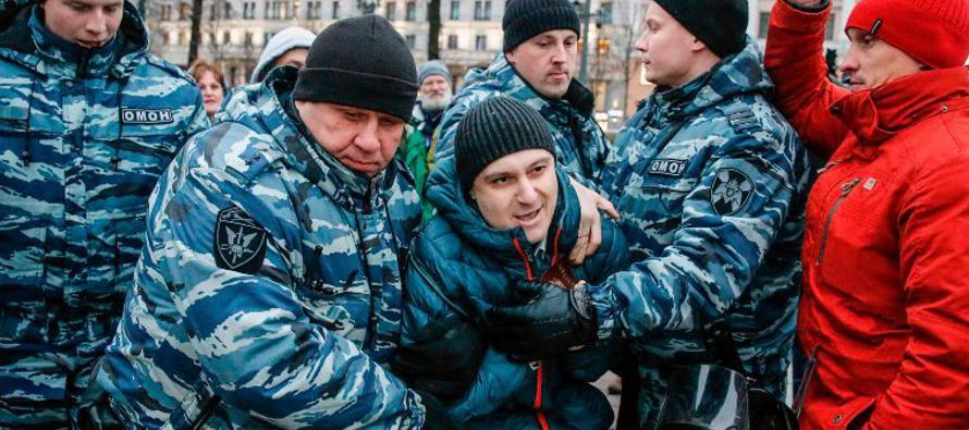 La operación policial contra Artpodgotovka empezó el pasado viernes, cuando agentes...