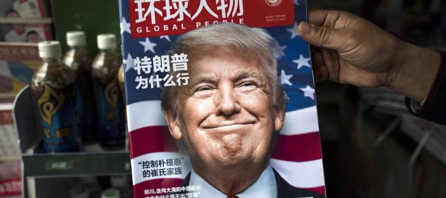 En su primera visita a China como mandatario, Trump tiene previsto reunirse con su homólogo...