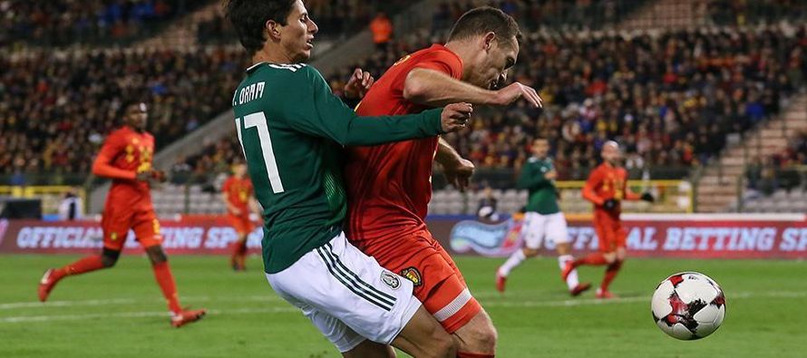 En el partido, disputado en el estadio Rey Balduino de Bélgica, destacaron el mexicano...