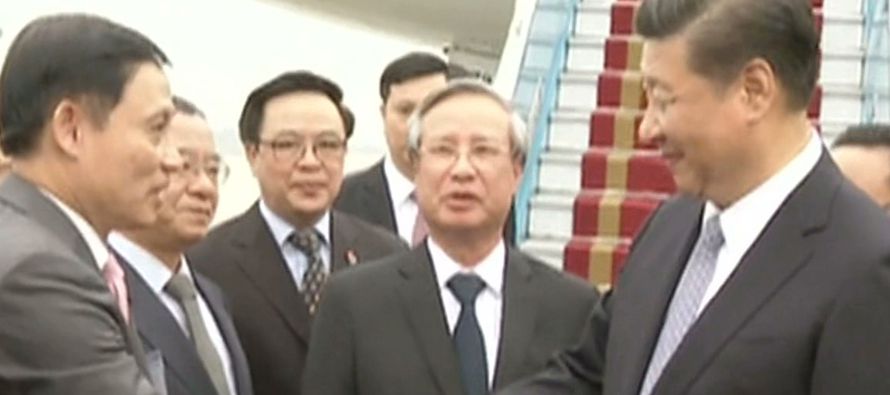 La televisión estatal vietnamita afirmó que Xi le dijo al líder vietnamita que...
