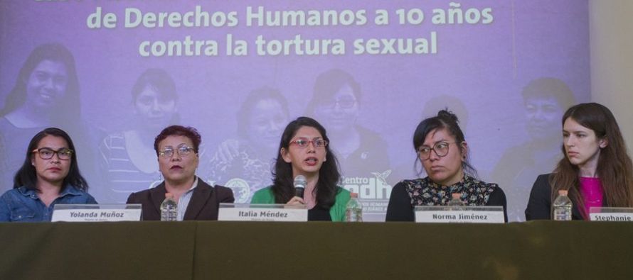 Norma Jiménez Osorio solicitó al estado mexicano "el pago de los culpables,...