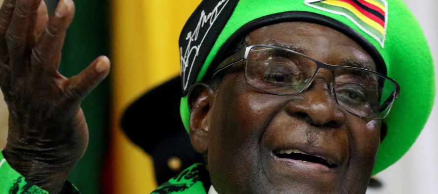 El diario agregó que autoridades del ZANU-PF pidieron que Grace, la esposa de Mugabe cuyas...