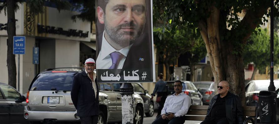 Hariri, quien viajó de Arabia Saudí a Francia el sábado pasado, tiene previsto...