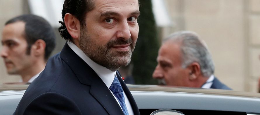 El primer ministro libanés, Saad Hariri, regresó finalmente a Beirut después...