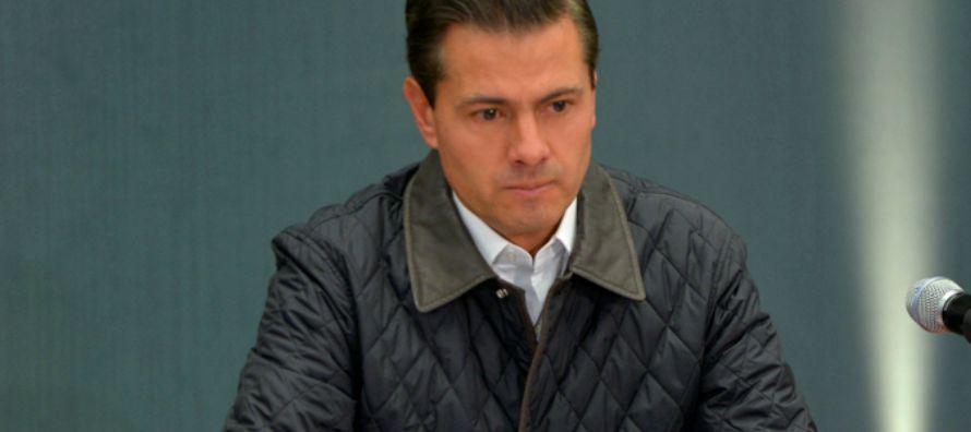 El sondeo, correspondiente al trimestre número 20 del mandato de Enrique Peña Nieto...