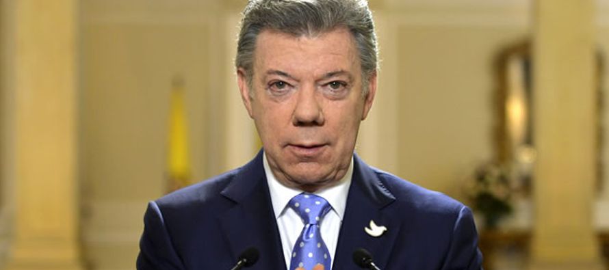 El presidente colombiano, Juan Manuel Santos, aseguró hoy que las fuerzas del Estado...