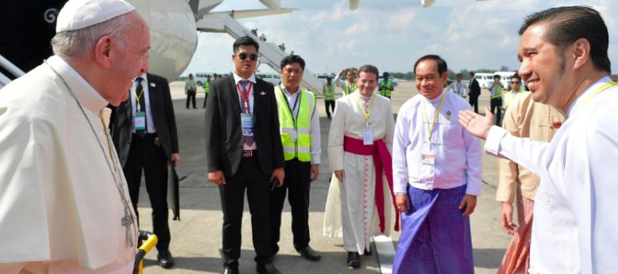 La posible mediación del pontífice para que Birmania y Bangladesh aceleren la...