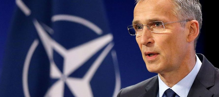 "La OTAN no forma parte del proceso de paz en Oriente Medio, pero los aliados de la OTAN...