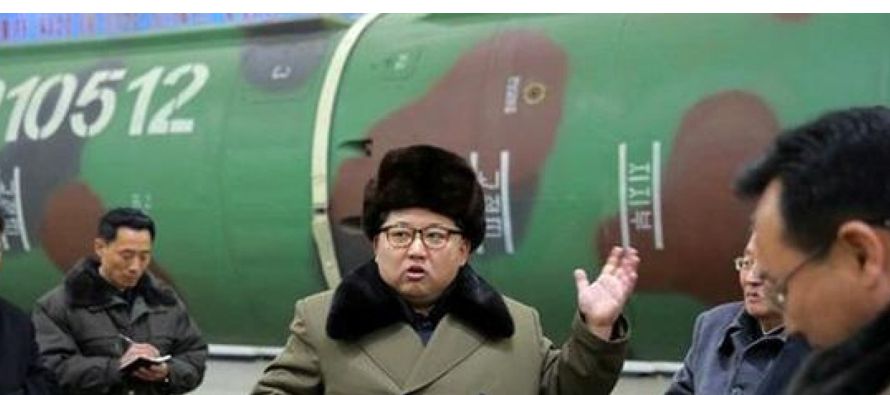 Corea del Norte advirtió hoy de que un bloqueo marítimo a su país sería...