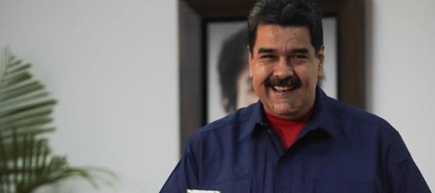 El presidente Nicolás Maduro adelantó, apenas se conocieron los primeros resultados...