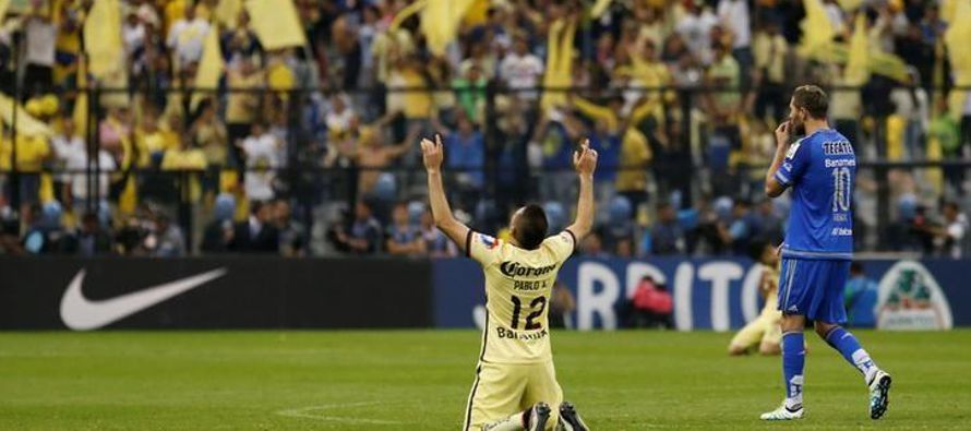 Con América, Aguilar fue campeón de la Liga de Campeones de la Concacaf 2014-2015 y...