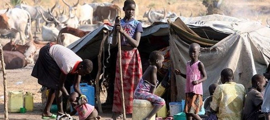 Sudán del Sur está sumido en una guerra civil que estalló en diciembre de 2013...