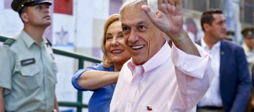Este, al felicitar a Piñera por lo que llamó una victoria 