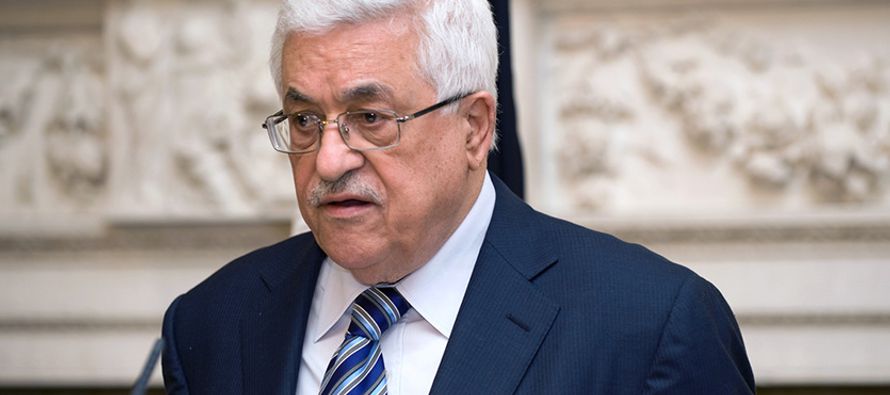La misiva del mandatario palestino fue enviada mientras se reunía con el presidente...