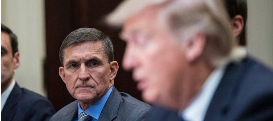 Flynn firmó a principios de diciembre un acuerdo de culpabilidad en el que admitió...