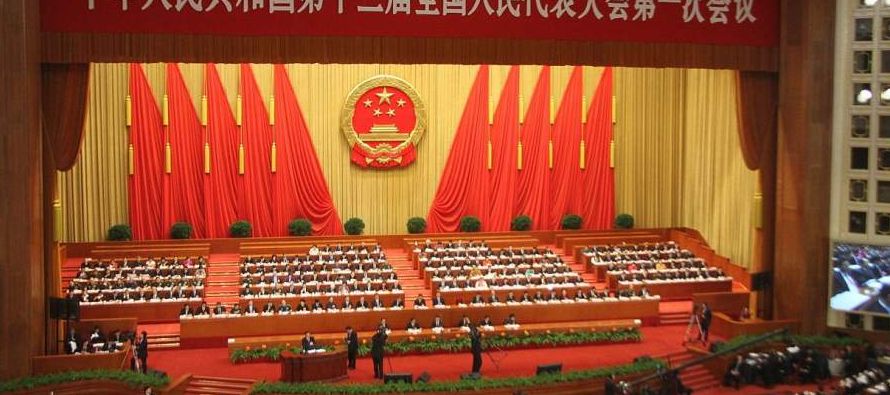 Según informa hoy la agencia de noticias Xinhua, el Legislativo chino ratificó el...