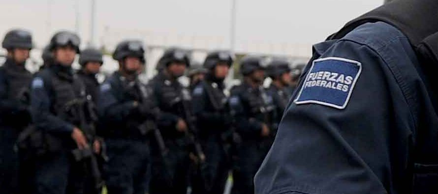 Hasta octubre de este año, en México había un estado de fuerza policial...