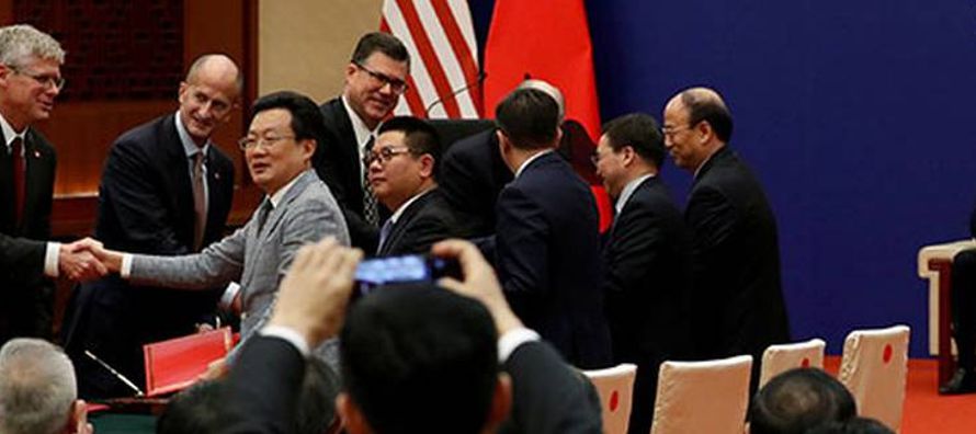La afabilidad que surgió entre China y Estados Unidos en Beijing el pasado noviembre, cuando...