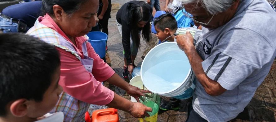 La falta de agua ha marcado el inicio del año en México. Más de cinco millones...