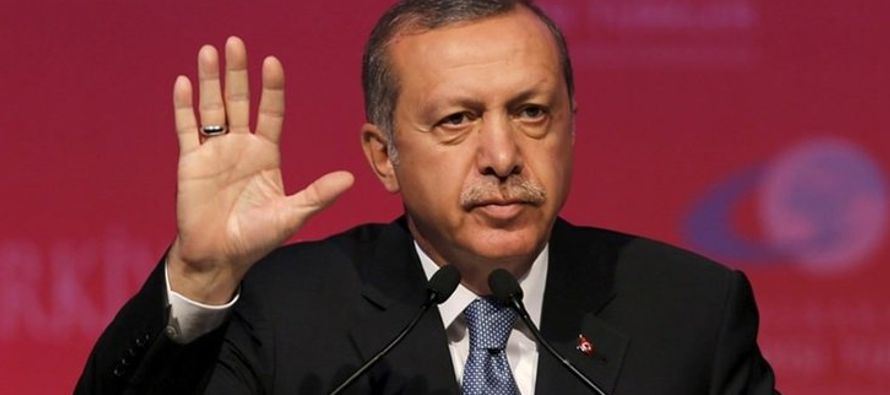 El presidente turco recordó que en los últimos 15 años Turquía ha...