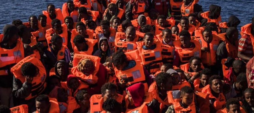 La cifra de 246 migrantes muertos hace de enero de 2018 "el segundo mes más mortal en...