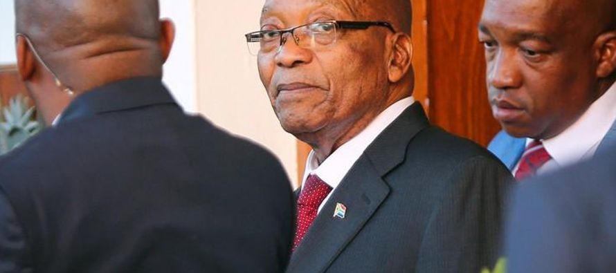 Desde que el vicepresidente Cyril Ramaphosa fue electo líder del partido en diciembre, Zuma...