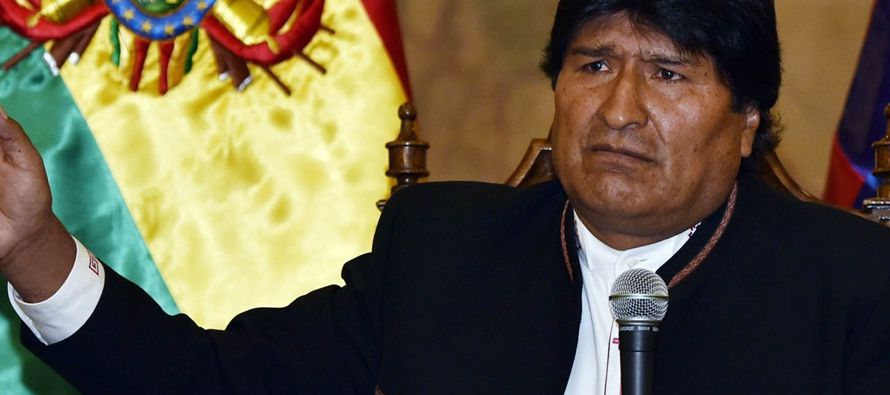 Morales advirtió ayer de que "Suramérica tiene la obligación de defender...