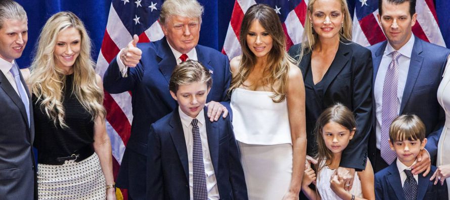 Es muy posible que Donald Trump no hubiera llegado a la Casa Blanca sin el apoyo de su familia....