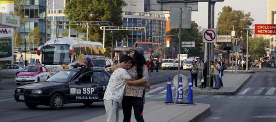 Los protocolos en caso de sismo fueron activados por las autoridades de Ciudad de México,...