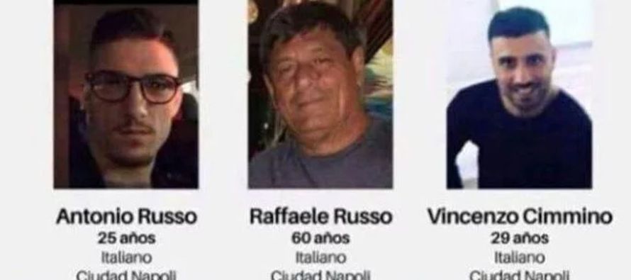 La fuente aventuró que la desaparición de los tres italianos podría ser obra...